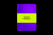 Notebook Mockup, a Print Template by grafikbase (Thumbnail 1 of 4)