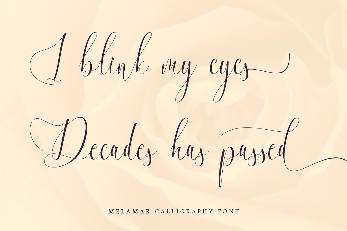Melamar Calligraphy preview 6
