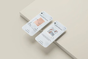 Phone Screen / UI / Instagram Mockup, an Advertising Mockup by Se٧enStudio (Thumbnail 3 of 3)