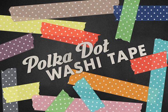 Polka Dot Washi Tape preview 2