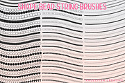 Friendship Bracelet Drawing Kit, a Brush Add-On by AngelfishCreative (Thumbnail 5 of 9)