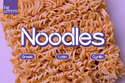 HU Noodles / 20% OFF, a Sans Serif Font by heummdesign (Thumbnail 1 of 6)