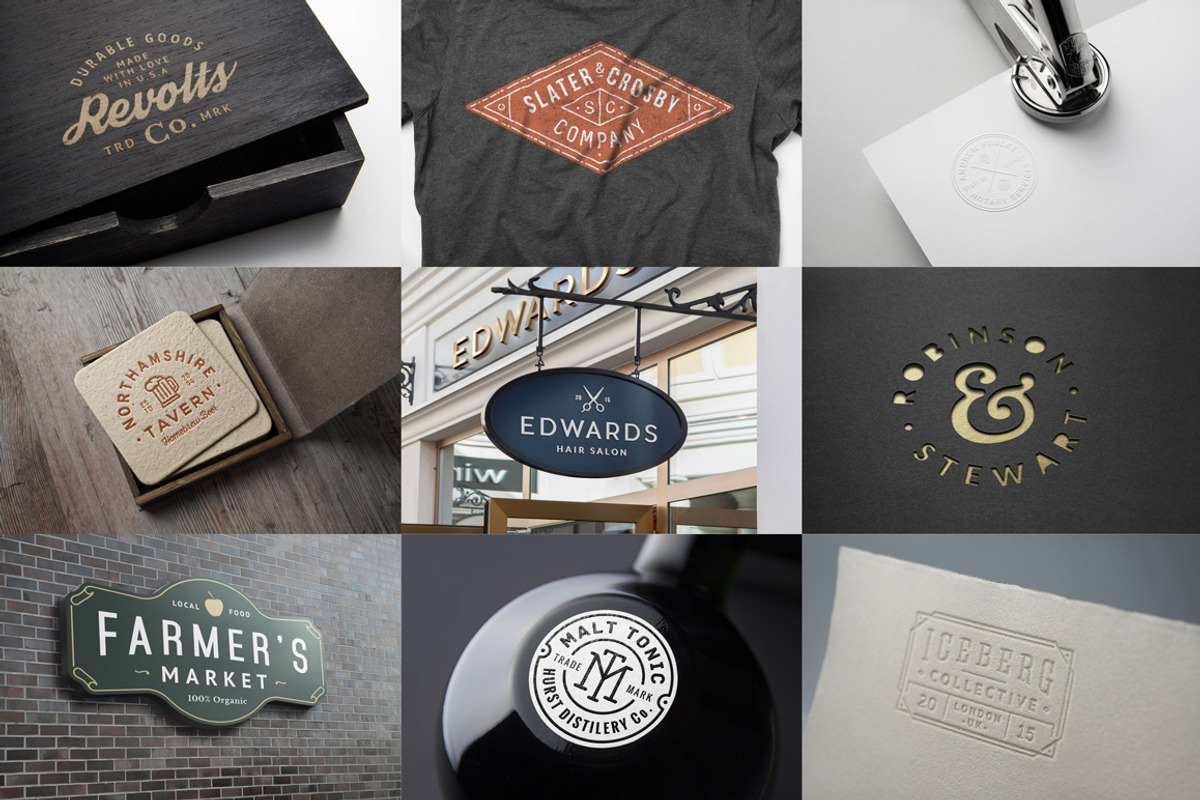 10 Logo/Badge Mock-Ups Vol.4, a Shirt Mockup by GraphicBurger (Photo 2 of 5)