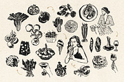 Food and Drinks Illustrations Part 2, a Food Illustration by iStar Design (Thumbnail 7 of 15)