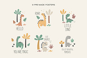 Baby Dino - Kids Font, a Sans Serif Font by EltaMaxArt (Thumbnail 5 of 12)