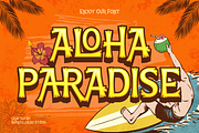 Calathea - Fun Hawaiian Font, a Symbol Font by Artisan Themes (Thumbnail 10 of 10)