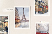 Paris Landscape, a Background Graphic by by creative paper (Thumbnail 3 of 13)