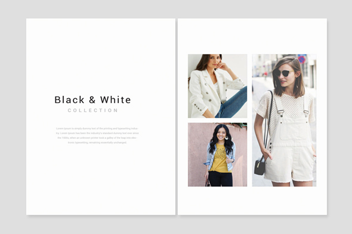 Look Book Fashion Magazine Layout, a Magazine Template by X-Type (Photo 4 of 9)