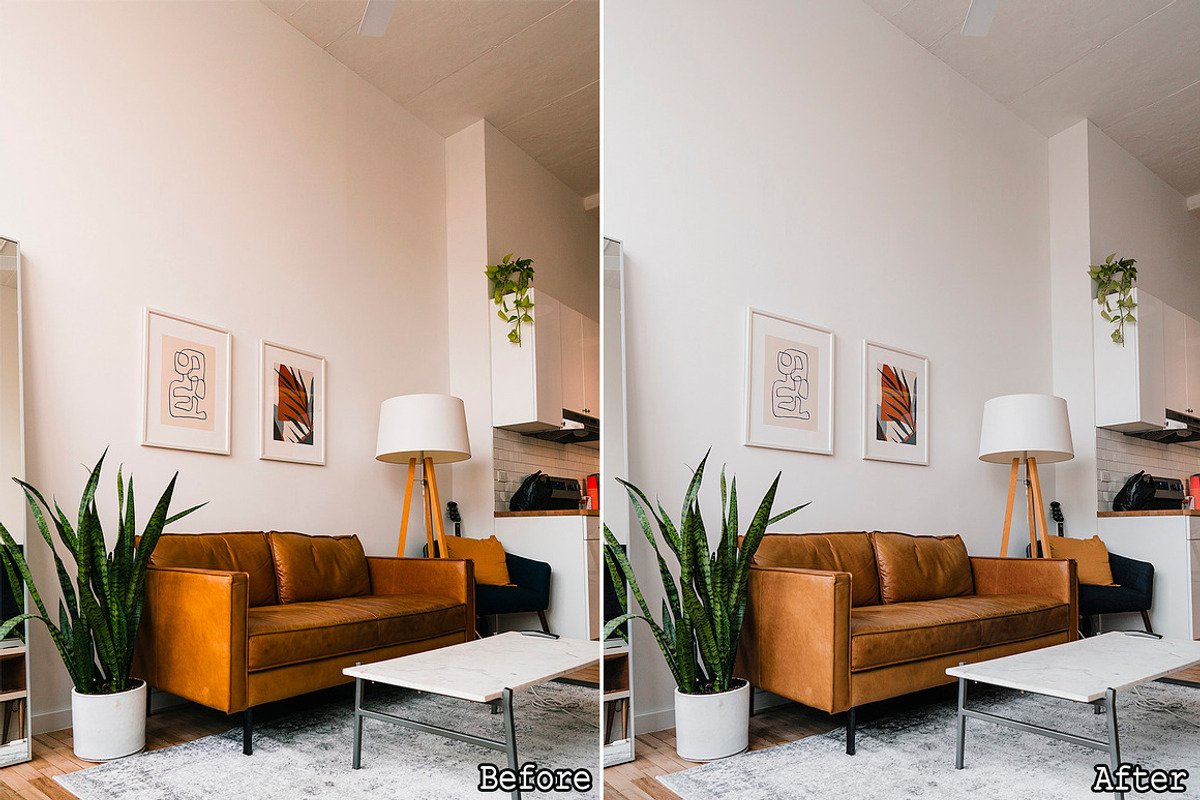 Soft White Interior Lightroom Preset, a Preset Add-On by Presets by Yevhen (Photo 2 of 9)