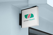 Logo Mockup Modern Sign Facade, an Advertising Mockup by Asylab (Thumbnail 2 of 5)