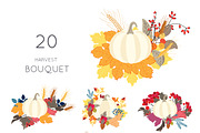 Harvest hand drawn in Fall / Autumn, a Decorative Illustration by MooBeer (Thumbnail 2 of 5)