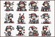 Whicmila Christmas Elf Clipart, an Illustration by Sublimation Artist (Thumbnail 3 of 6)