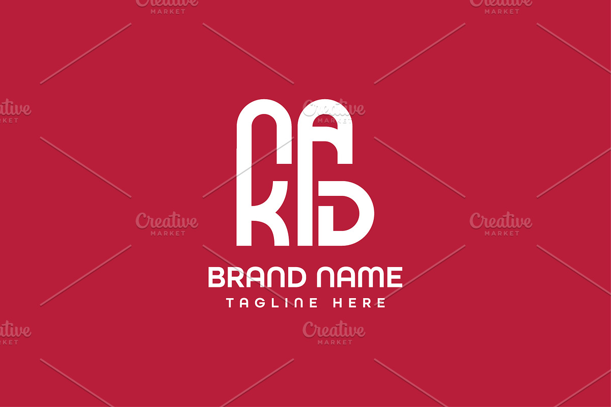 Letter NAKD Logo Design Vector, a Branding & Logo Template by Abir Hossain Waffi (Photo 2 of 4)