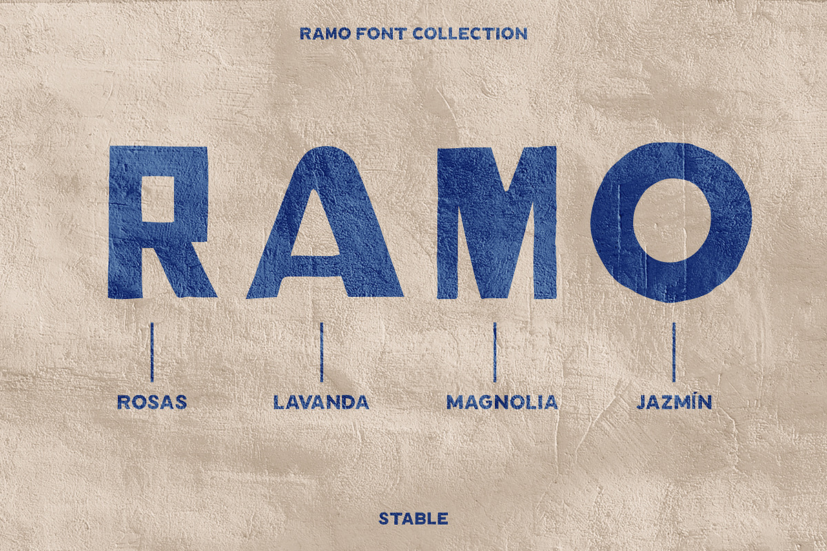 Ramo Font Collection, a Font by Stable (Photo 3 of 10)