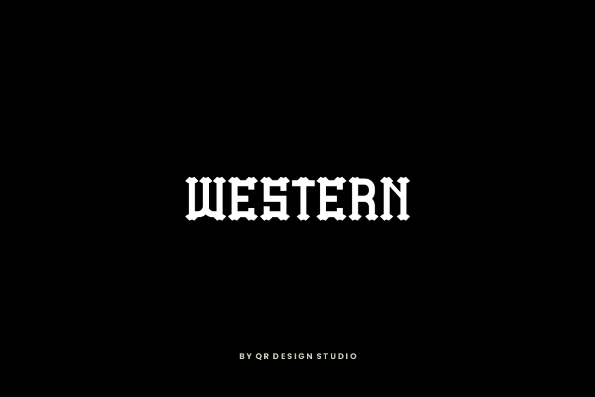 Screw Western Tropical & Retro Font, a Serif Font by QR Design Studio (Photo 2 of 7)