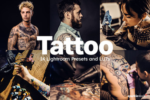 14 Tattoo Lightroom Presets & LUTs