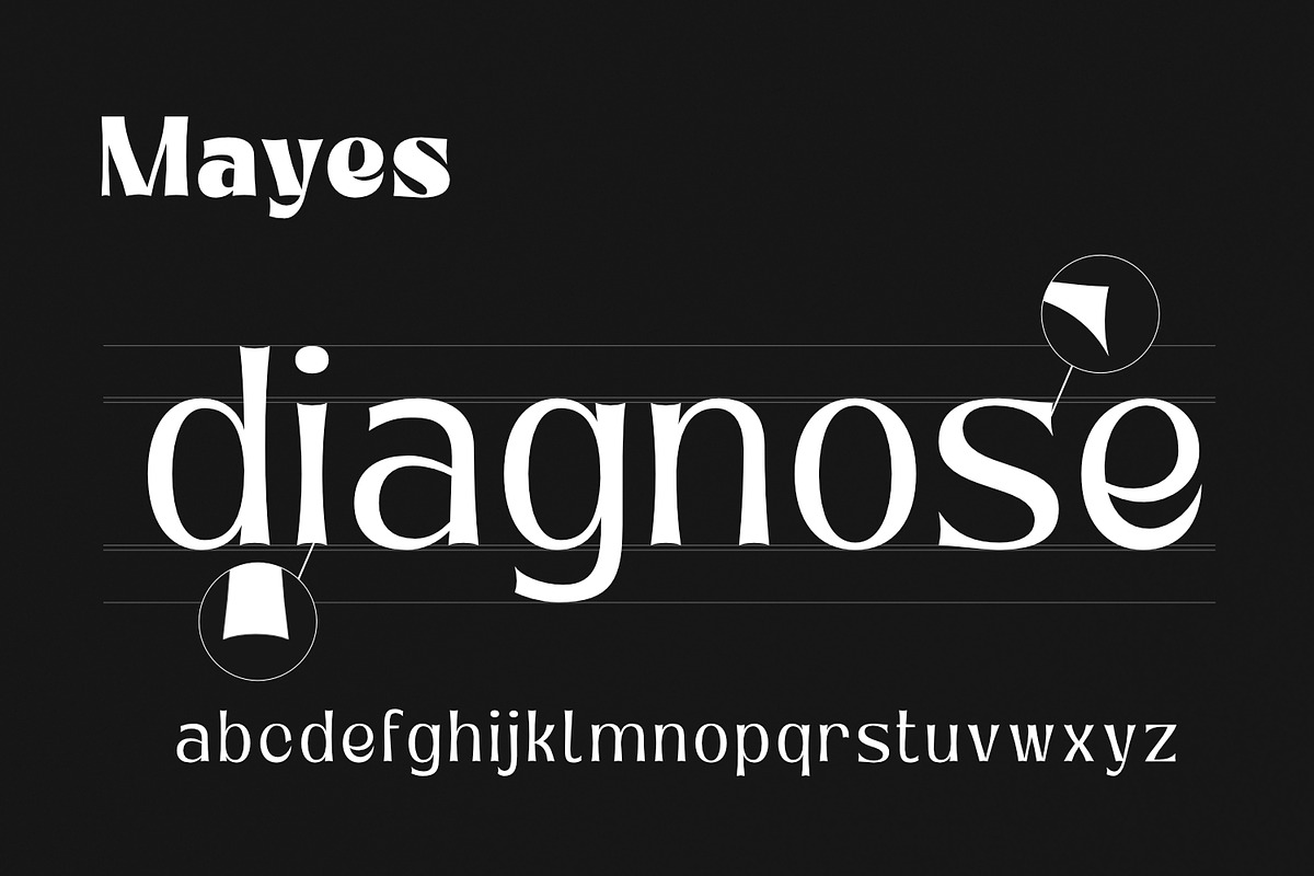 Mayes - Variable Font, a Serif Font by sabrcreative (Photo 2 of 13)