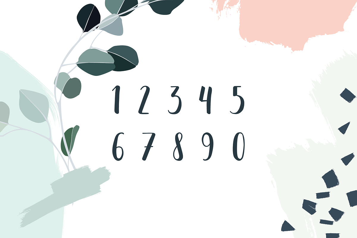Mona Handwriting Font preview 4