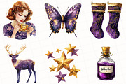 Christmas Sublimation PNG Clipart, an Illustration by OK Design (Thumbnail 4 of 5)