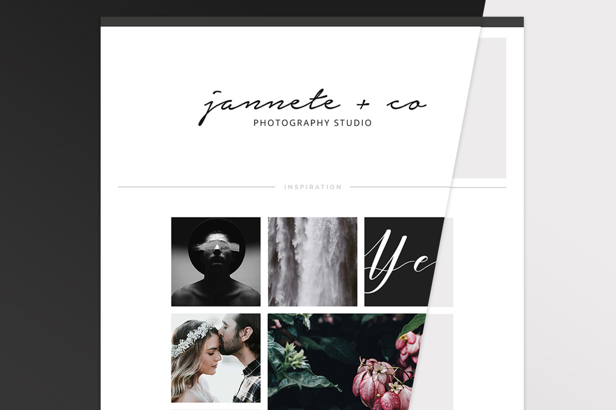 Brand Board Template: Jannete+co, a Presentation Template by amber&ink (Photo 4 of 5)