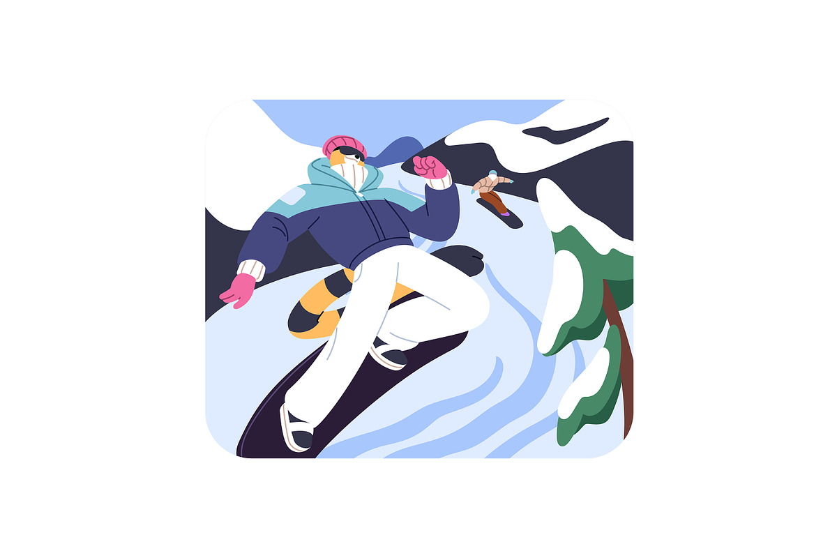 Anthropomorphic animals travel set, an Animal Illustration by PaperTrident (Photo 7 of 12)