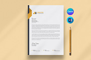 Letterhead, a Stationery Template by DesignDevisers (Thumbnail 4 of 10)