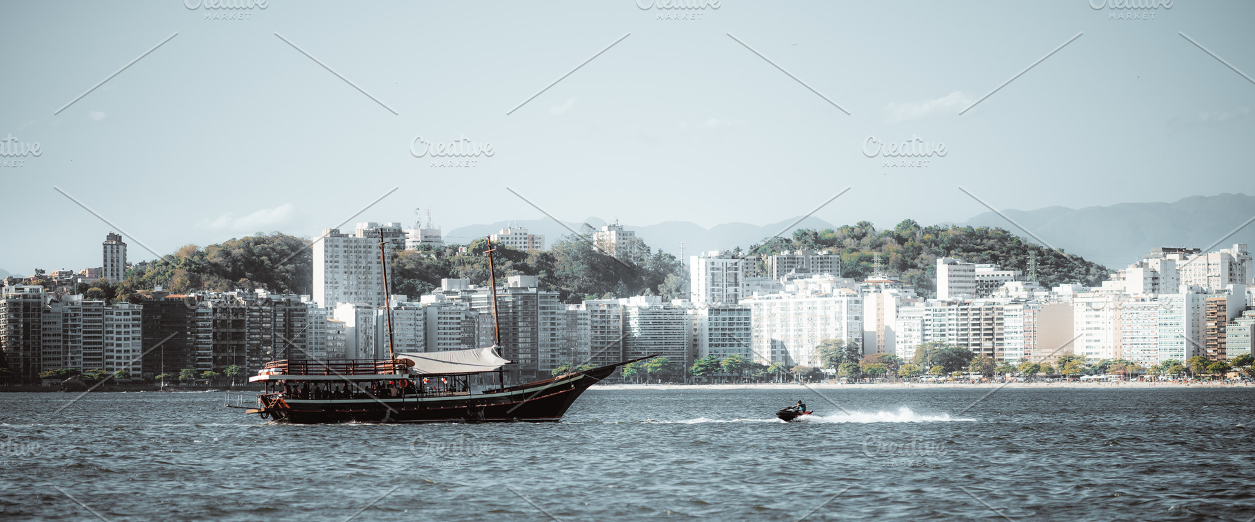 Telephoto bay city transport, a Wallpaper Photo by SkyNext