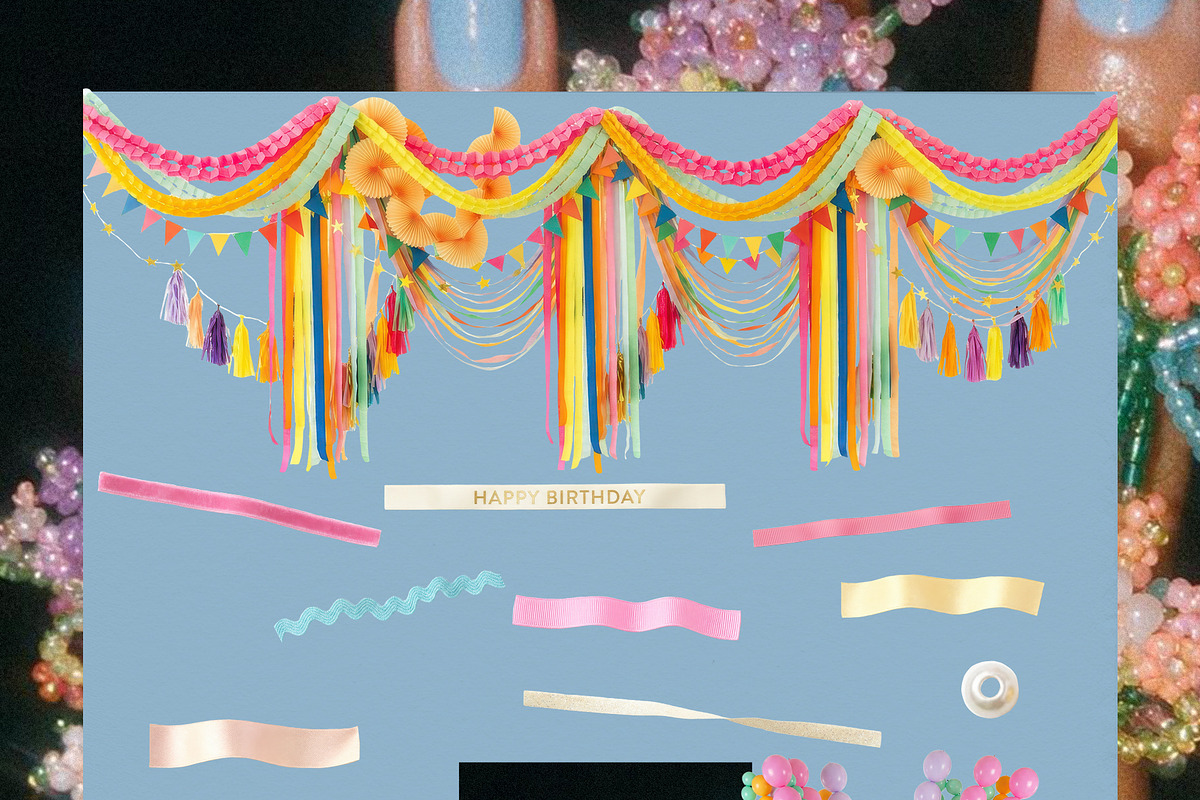Party Never Ends: Bright Collage Kit, an Object Graphic by divanovskaya_nv (Photo 13 of 17)