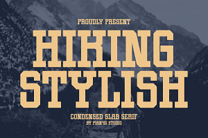 Hiking Stylish - Condensed Slab