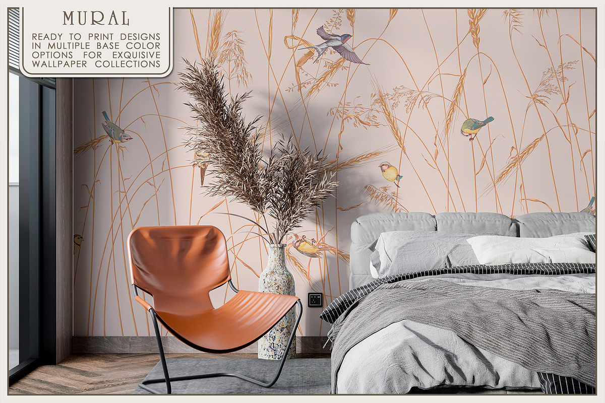 Fresco collection Wheat Serenade, a Wallpaper Graphic by Natalia0307 (Photo 6 of 14)