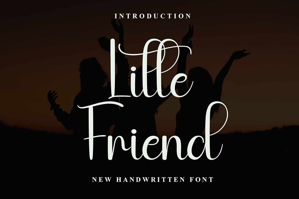 Litle Friend, a Handwritten Font by FreshTypeINK (Photo 1 of 8)