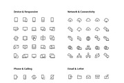 1500 Line Icons Pack, an Outline Icon by WORAKAMON Design Studio (Thumbnail 2 of 18)