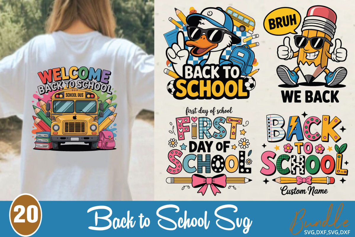 Back to School SVG, Teacher, School, an Object Graphic by DollarSmart