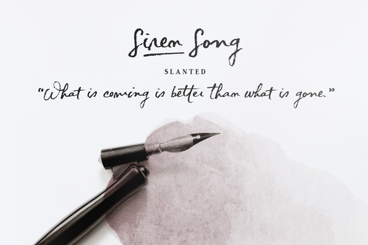 Siren Song font and texture pack preview 8