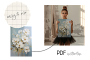 BALLERINA Holding Poster Mockup, a Household Mockup by MOAROShop (Thumbnail 5 of 6)