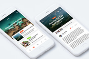 Social Mobile App UI Kit, an App Template by hoangpts (Thumbnail 5 of 5)