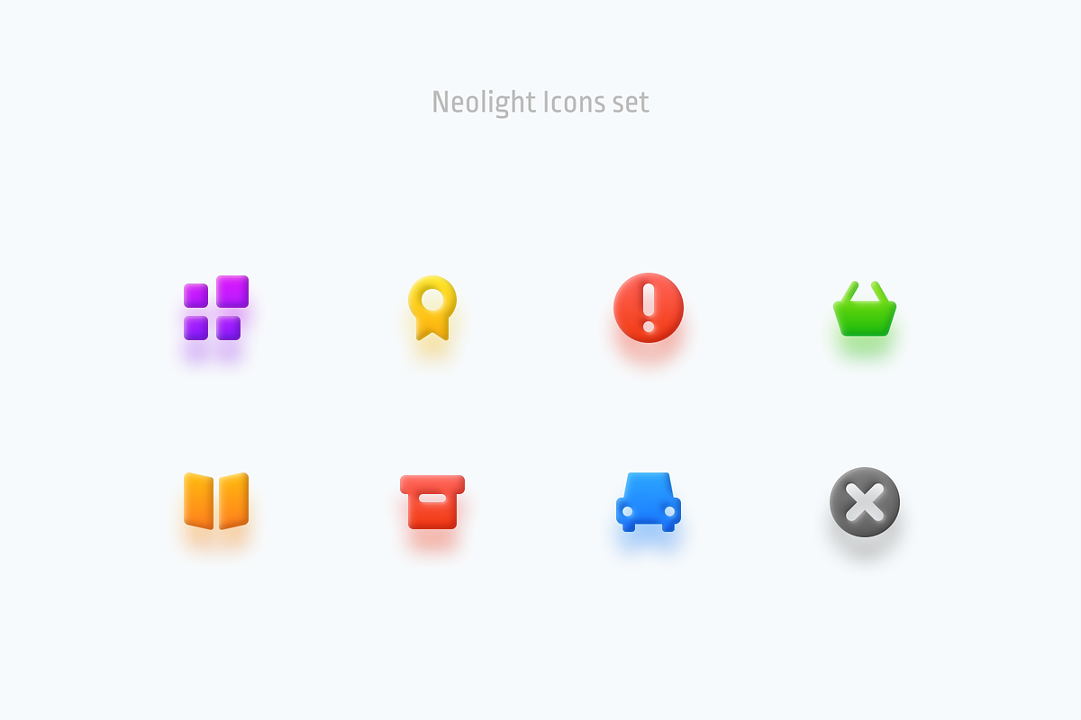 Neolight Icons Set, an Icon by Amazing Custom Icons (Photo 1 of 8)