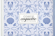 Coastal Coquette Seamless Pattern, a Pattern Graphic by Dina Mae (Thumbnail 7 of 14)