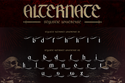 Grandsword, a Blackletter Font by Burntilldead (Thumbnail 2 of 9)