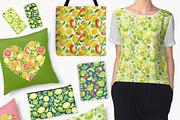 Watercolor citrus set, a Food Illustration by Evgeniia Zagreeva (Thumbnail 4 of 5)