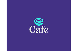 A cup logo design. Cafe coffee shop, an Illustration by Bureau