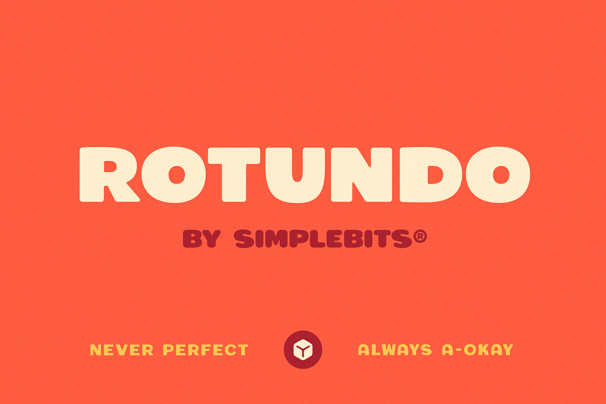 Rotundo — Friendly, pudgy sans, a Sans Serif Font by SimpleBits® (Photo 1 of 5)