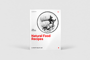 Natural Food Recipes, a Brochure Template by silukEight (Thumbnail 1 of 14)