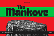 Mankove - Bold Casual Fonts, a Sans Serif Font by Konstantine Studio (Thumbnail 1 of 4)