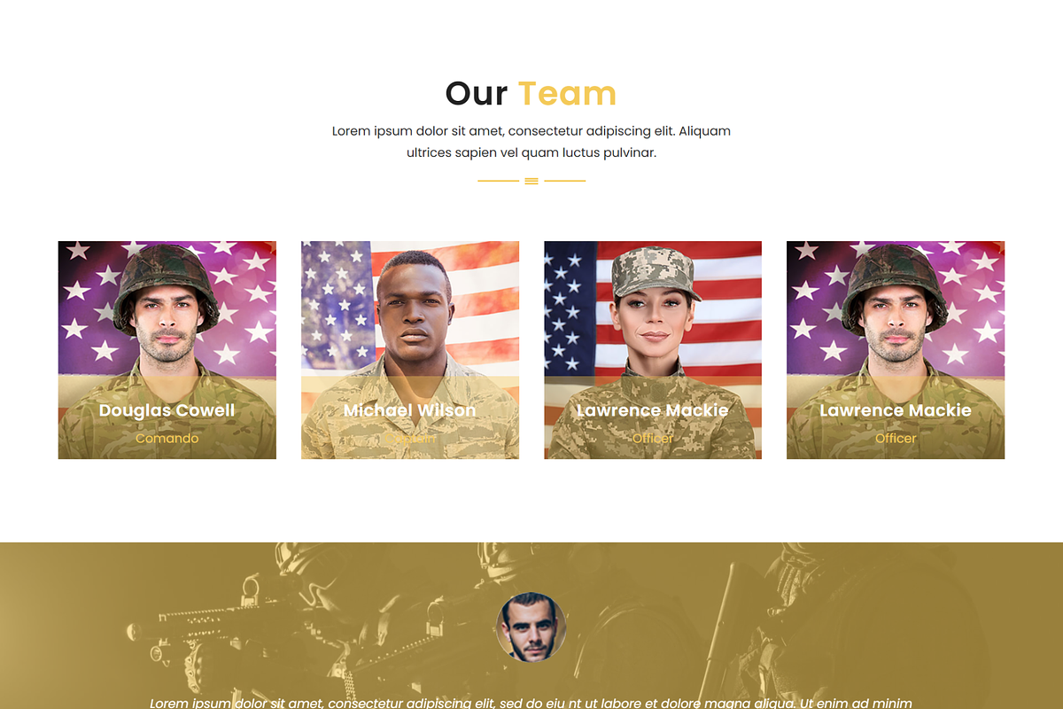 Defence - Military HTML Template