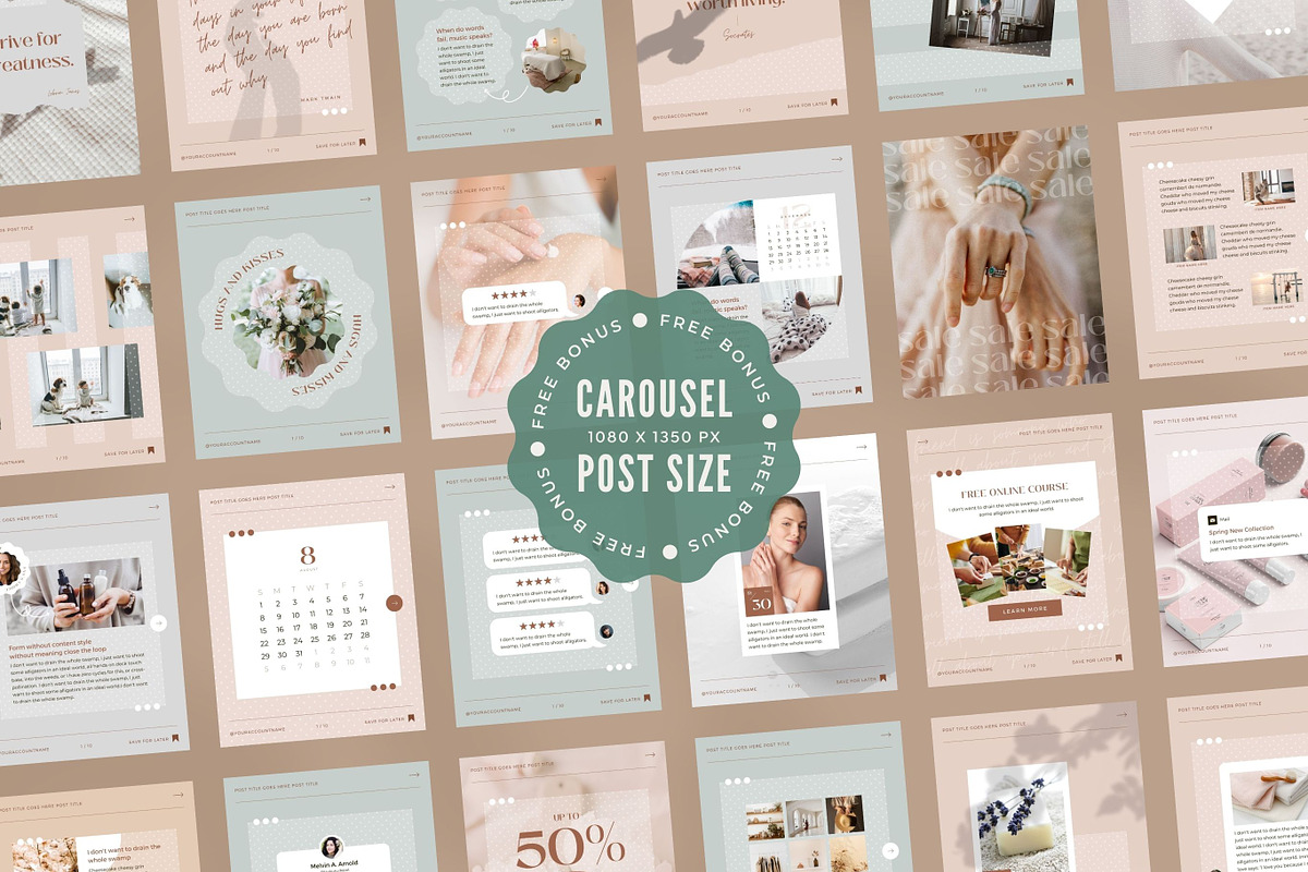 Instagram Post Story Template Dot, a Social Media Template by Keikoya (Photo 3 of 18)