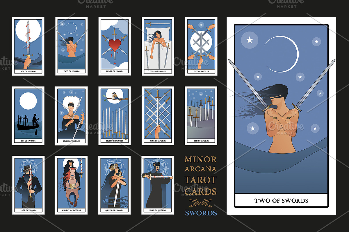 Complete Tarot. NEW!, an Illustration by La Inspiratriz (Photo 4 of 5)