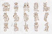 Medieval Monsters Vol 1, a Decorative Illustration by Tekuni (Thumbnail 12 of 14)