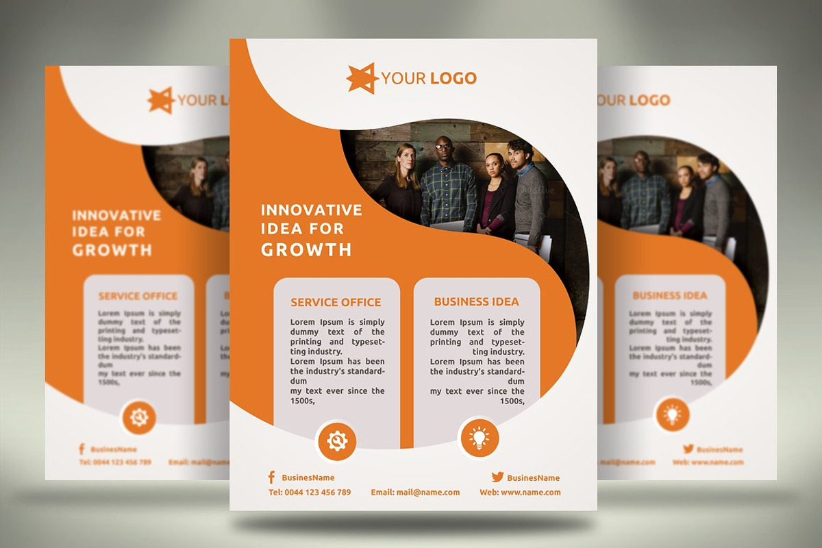 MultiPurpose Flyers - 6 Templates, a Flyer Template by Creatricks