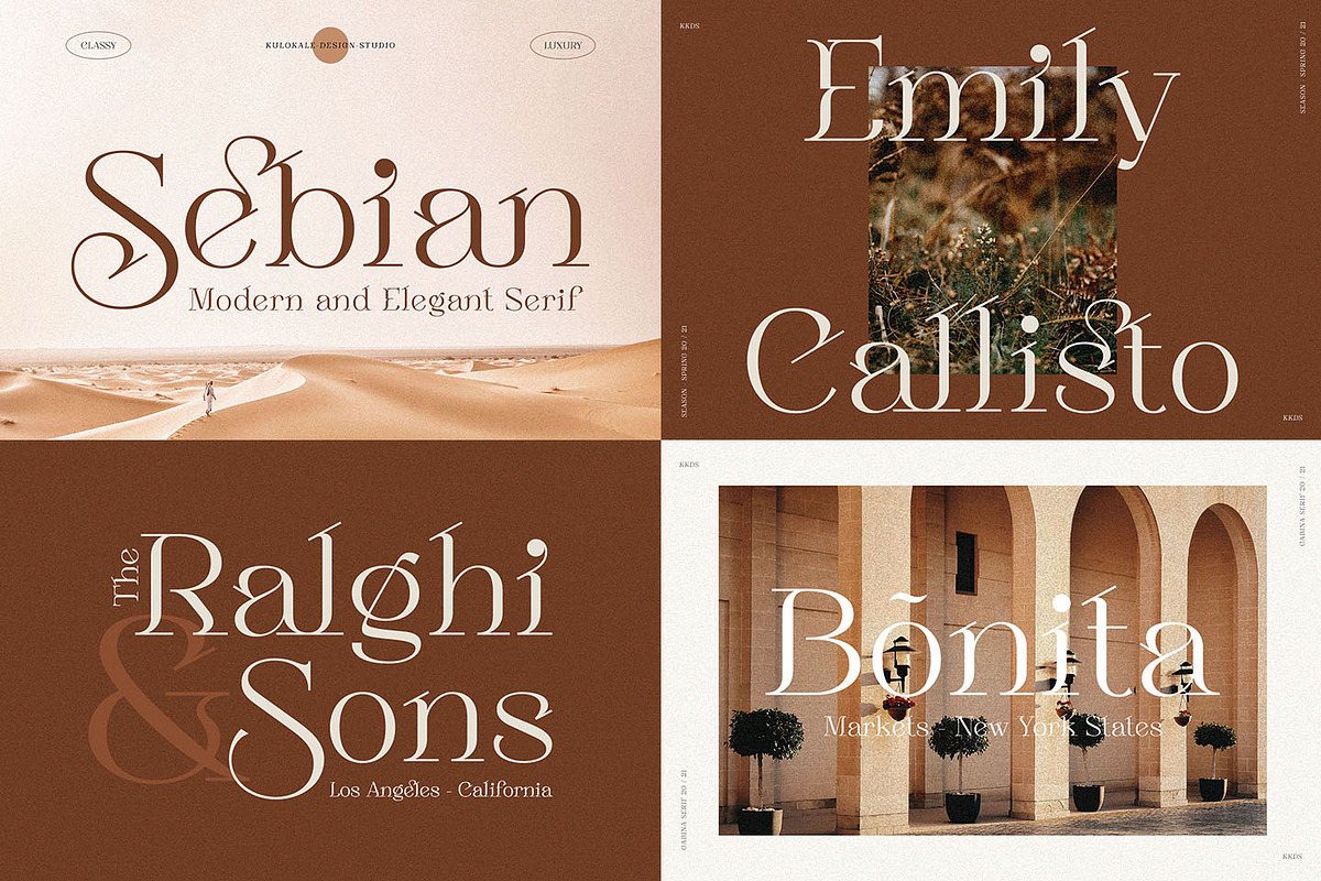 Modern Elegant Font Bundle - SALE, a Sans Serif Font by Kulokale (Photo 2 of 13)
